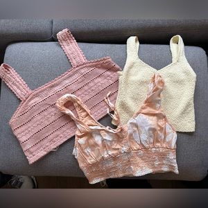 3 piece womens tank bundle -size large